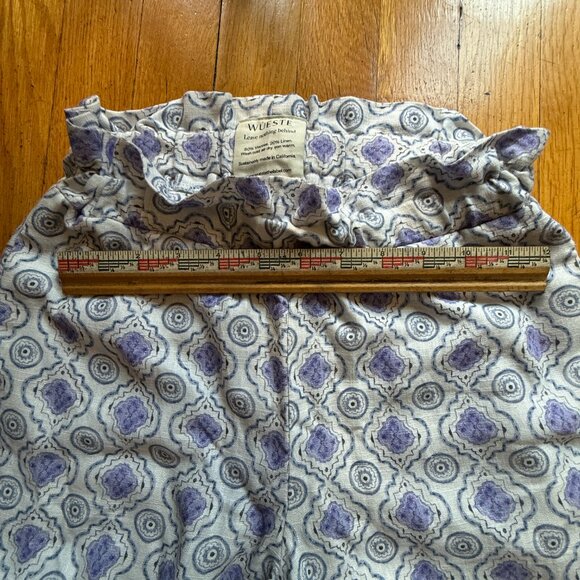 Wueste Patterned Women's Pants - Linen Blend - Picture 7 of 8